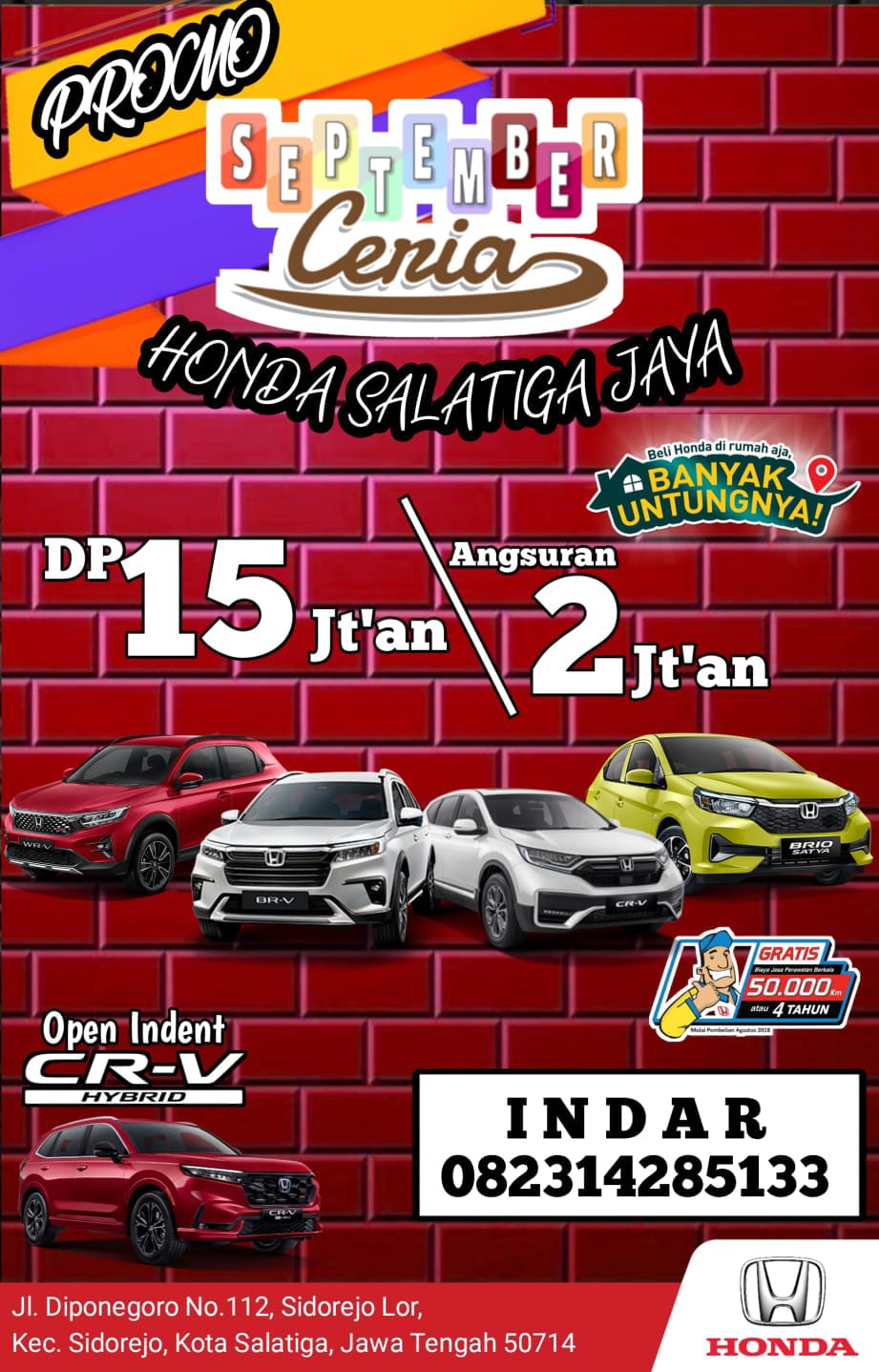 Promo Terbaru 2023 Honda salatiga