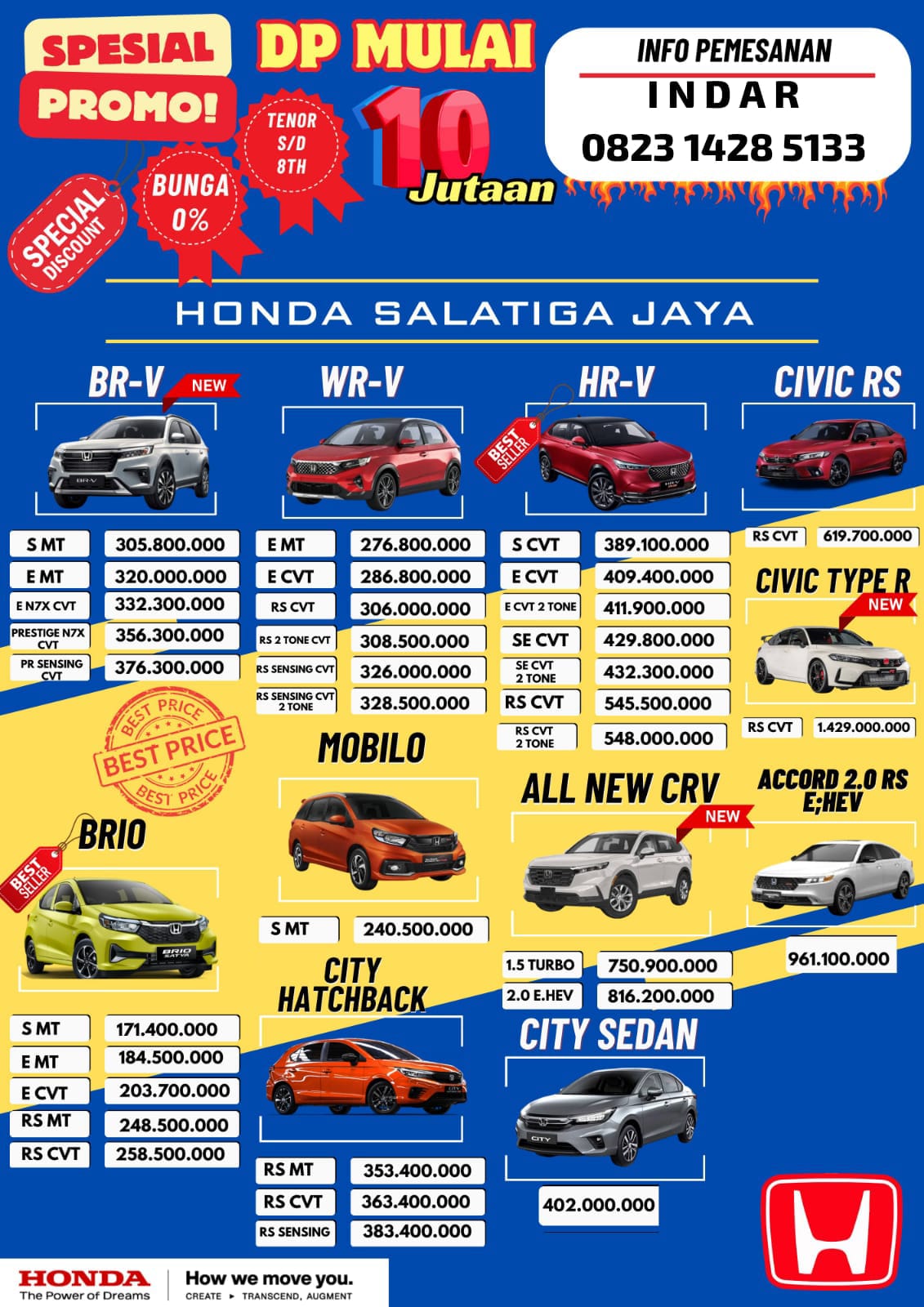 Promo Terbaru Honda salatiga 2024